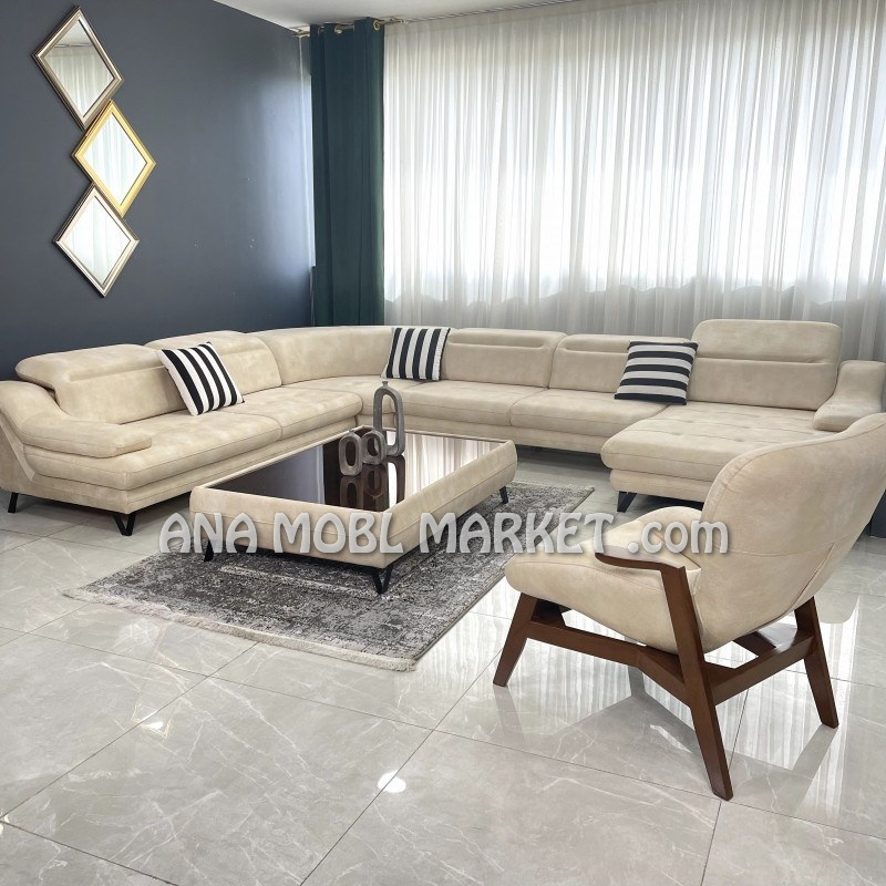 قیمت مبل ال (4)