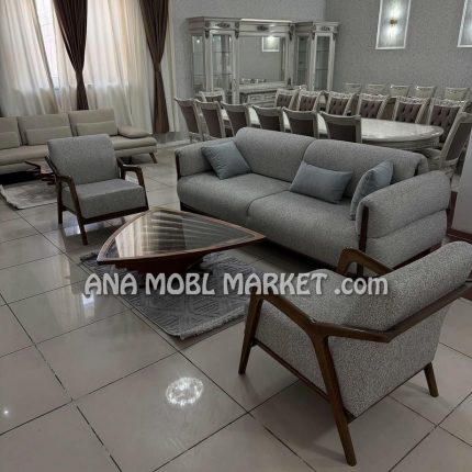 مبل راحتی مینیمال مدل لارنس 7 نفره