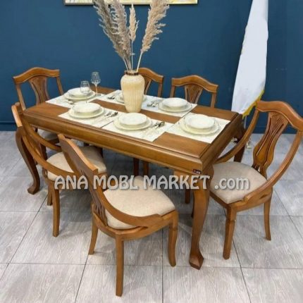 میز ناهارخوری چوبی لهستانی ۴ نفره (4)